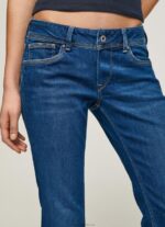 Women Denim Pepe Jeans Saturn Midrise Regular Fit Jeans 60J4021 - Image 3