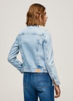 Women Denim Pepe Jeans Slim Fit Denim Jacket 60J40102 - Image 4