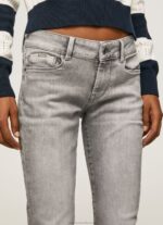 Women Denim Pepe Jeans Soho Midrise Skinny Fit Jeans 60J4049 - Image 3