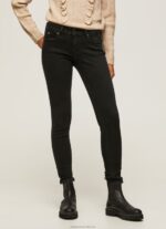 Women Denim Pepe Jeans Soho Slim Fit Mid Waist Jeans 60J4056 - Image 2
