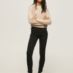 Women Denim Pepe Jeans Soho Slim Fit Mid Waist Jeans 60J4056