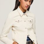 Women Denim Pepe Jeans Thrift Denim Jacket 60J40104