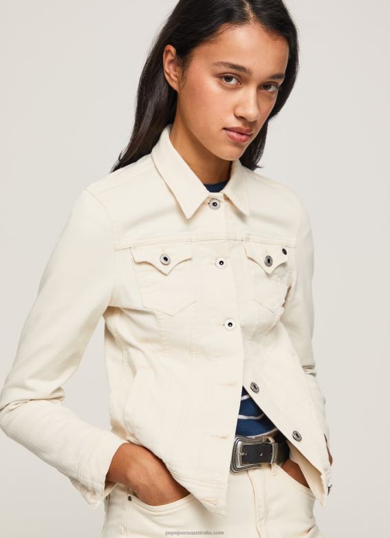women_denim_pepe_jeans_thrift_denim_jacket_60j40104.jpg Women Denim Pepe Jeans Thrift Denim Jacket 60J40104 - Image 1