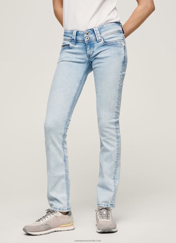 Women Denim Pepe Jeans Venus Low Rise Regular Fit Jeans 60J4023 - Image 2