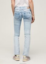 Women Denim Pepe Jeans Venus Low Rise Regular Fit Jeans 60J4023 - Image 4