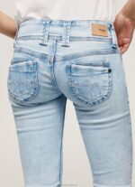 Women Denim Pepe Jeans Venus Low Rise Regular Fit Jeans 60J4023 - Image 5