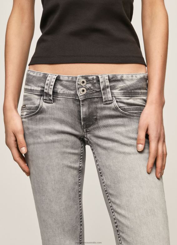 Women Denim Pepe Jeans Venus Low Rise Regular Fit Jeans 60J4028 - Image 3