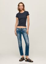 Women Denim Pepe Jeans Venus Low Rise Regular Fit Jeans 60J4031