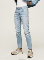 Women Denim Pepe Jeans Violet High Waisted Relaxed Fit Jeans 60J4085 - Image 2