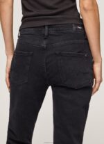 Women Denim Pepe Jeans Violet Loose Fit High Waisted Jeans 60J4092 - Image 5