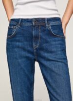 Women Denim Pepe Jeans Violet Mom Carrot Fit High Waist Jeans 60J4081 - Image 3