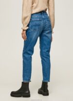 Women Denim Pepe Jeans Violet Mom Carrot Fit High Waist Jeans 60J4082 - Image 4