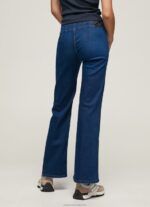 Women Denim Pepe Jeans Willa Flared Fit High Waisted Jeans 60J4062 - Image 4