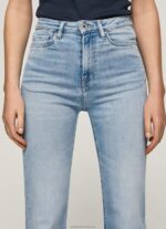 Women Denim Pepe Jeans Willa High Waisted Flared Fit Jeans 60J4059 - Image 3