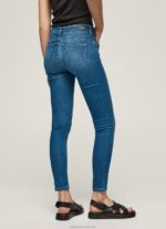 Women Denim Pepe Jeans Zoe Midrise Skinny Fit Jeans 60J4040 - Image 4