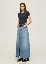 Women Dulwich Pepe Jeans Cotton T-Shirt With Logo 60J40417