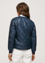 Women Dulwich Pepe Jeans Diamond Quilted Jacket 60J40119 - Image 4