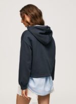 Women Dulwich Pepe Jeans Embroidered Logo Cotton Jumper 60J40268 - Image 4