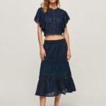 Women Dulwich Pepe Jeans Laced Skirt 60J40535