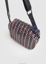 Women Dulwich Pepe Jeans Zig Zag Fabric Crossbody Bag 60J40738 - Image 2