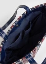 Women Dulwich Pepe Jeans Zig Zag Fabric Shopper Bag 60J40739 - Image 3
