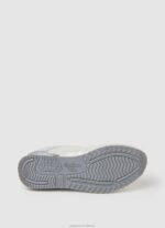 Women Factory White Pepe Jeans London Part Combined Sneakers 60J40588 - Image 5