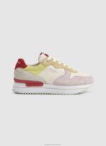 Women Factory White Pepe Jeans Rusper Sweet Combined Sneakers 60J40595