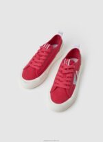 Women Fresa Pepe Jeans Allen Flag Vulcanized Sneakers 60J40628 - Image 2