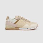 Women Gold Pepe Jeans Albal London Running Sneakers 60J40609
