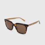 Women Gold Pepe Jeans Wayfarer Sunglasses 60J40770