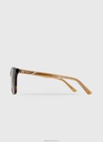 Women Gold Pepe Jeans Wayfarer Sunglasses 60J40770 - Image 3