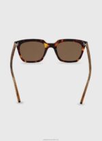 Women Gold Pepe Jeans Wayfarer Sunglasses 60J40770 - Image 4