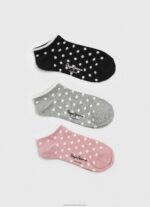 Women Grey Marl Pepe Jeans Classic Thong With Printed Logo 60J40545 - Image 4