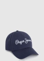 Women Harvard Khaki Pepe Jeans Embroidered Logo Basic Cap 60J40783 - Image 4