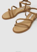Women Hide Pepe Jeans Hayes Folk Suede Flat Sandals 60J40668 - Image 3