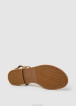 Women Hide Pepe Jeans Hayes Folk Suede Flat Sandals 60J40668 - Image 5