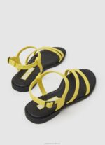 Women Lemon Pepe Jeans Hayes Juice Flat Sandals 60J40664 - Image 4