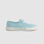 Women Light Water Green Pepe Jeans Brady Basic Sneakers 60J40631