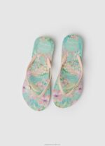 Women Mojito Pepe Jeans Tropical Rake Beach Flip Flops 60J40703 - Image 2