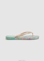 Women Mojito Pepe Jeans Tropical Rake Beach Flip Flops 60J40703