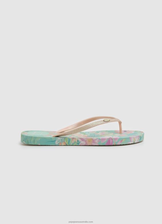 women_mojito_pepe_jeans_tropical_rake_beach_flip_flops_60j40703.jpg Women Mojito Pepe Jeans Tropical Rake Beach Flip Flops 60J40703 - Image 1