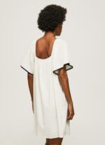 Women Mousse Pepe Jeans Bambula Cotton Dress 60J40188 - Image 2