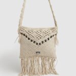 Women Mousse Pepe Jeans Macrame Crossbody Bag 60J40709