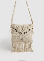 Women Mousse Pepe Jeans Macrame Crossbody Bag 60J40709