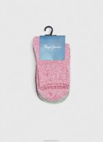 Women Multi Pepe Jeans Beliz 3-Pack Socks 60J40551 - Image 5