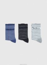 Women Multi Pepe Jeans Brooka 3-Pack Socks 60J40560 - Image 4