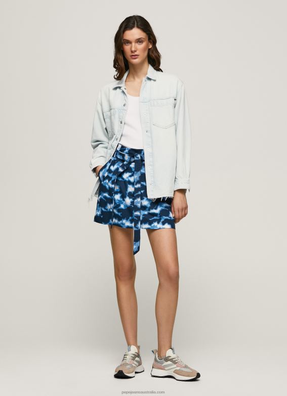 women_multi_pepe_jeans_camouflage_print_mini_skirt_60j40500.jpg Women Multi Pepe Jeans Camouflage Print Mini Skirt 60J40500 - Image 1