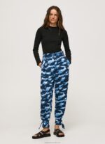 Women Multi Pepe Jeans Camouflage Print Pants 60J40305