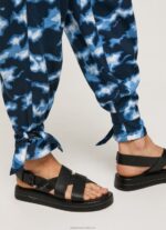 Women Multi Pepe Jeans Camouflage Print Pants 60J40305 - Image 3