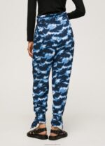 Women Multi Pepe Jeans Camouflage Print Pants 60J40305 - Image 4